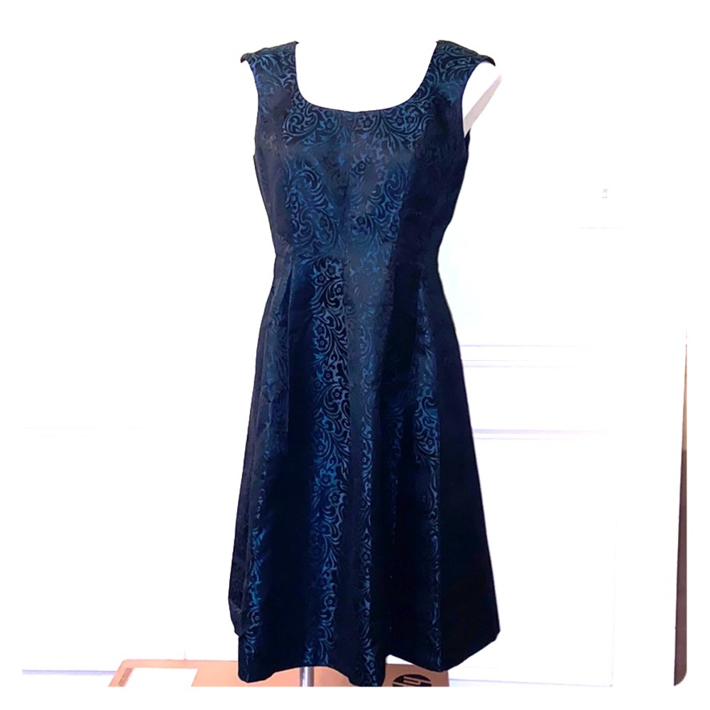 Kasper green casual dress 8